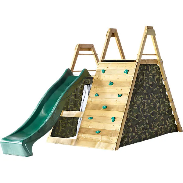 Holz-Kletterpyramide