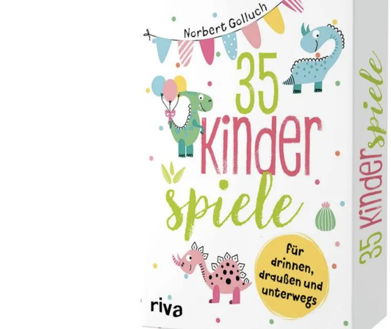 35 Kinderspiele für drinnen, draußen und unterwegs 