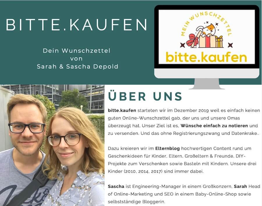 Kooperation mit Wunschzettel-Magazin bitte.kaufen