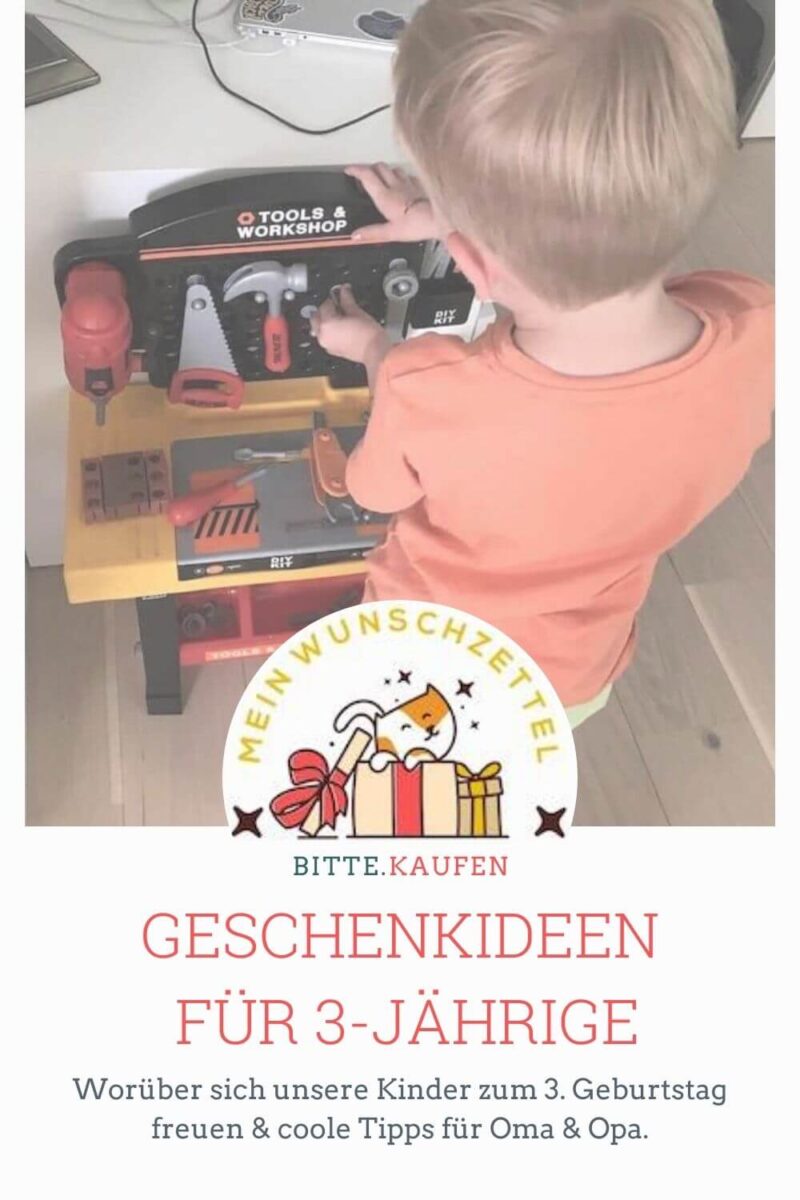 Geschenkideen zum dritten Geburtstag - bitte.kaufen - Online-Wunschzettel
