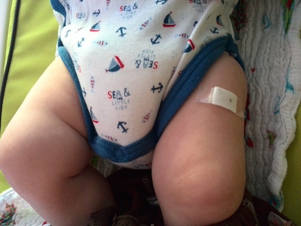 10 Wochen altes Baby impfen mamaskind.de