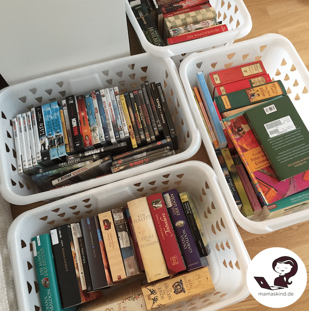 Bücher ausmisten nach Marie Kondo - Konmari - mamaskind