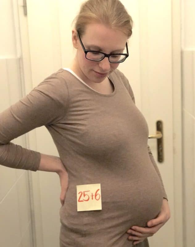 26. Woche schwanger - der Bauch wächst!