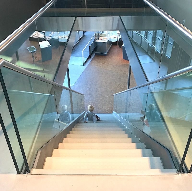 Treppen im Technikmuseum