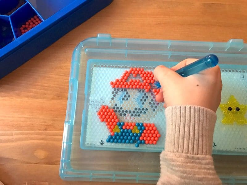 Aquabeads - Super Mario klappt super bei 6-Jährigen