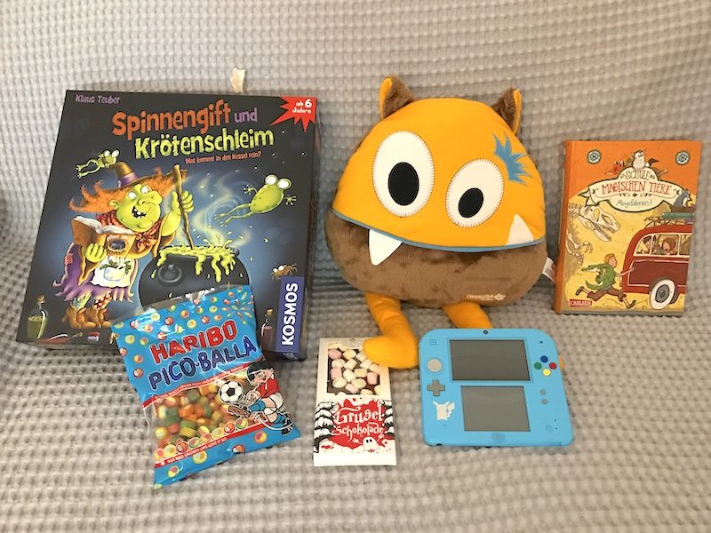 Geschenke zum siebten Geburtstag - Pokemon & Nintendo 2DS