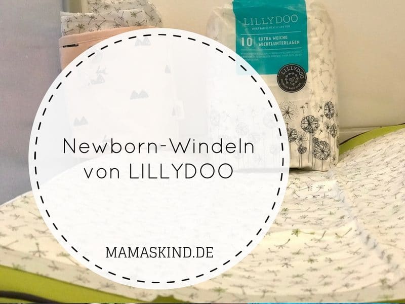 Newborn-Windeln und Wickelunterlage von Lillydoo. | Mehr Infos auf Mamaskind.de