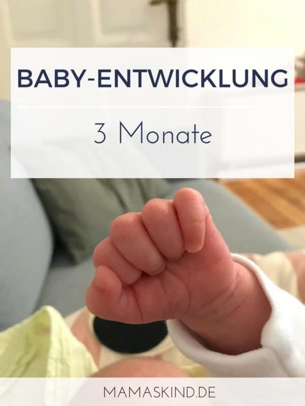 Babyentwicklung mit 3 Monaten | Mehr Infos auf Mamaskind.de