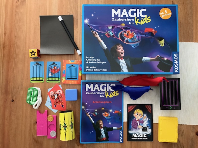 Im Test: Magic Zaubershow für Kids ab 5 Jahren - ein Zauberkasten für Kinder. Mehr Infos auf Mamaskind.de