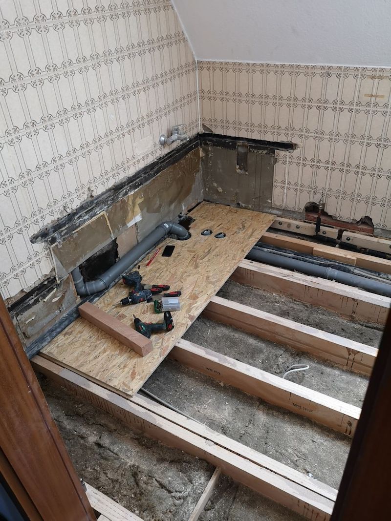 Fußboden im Bad neu bauen | Mehr Infos auf Mamaskind.de