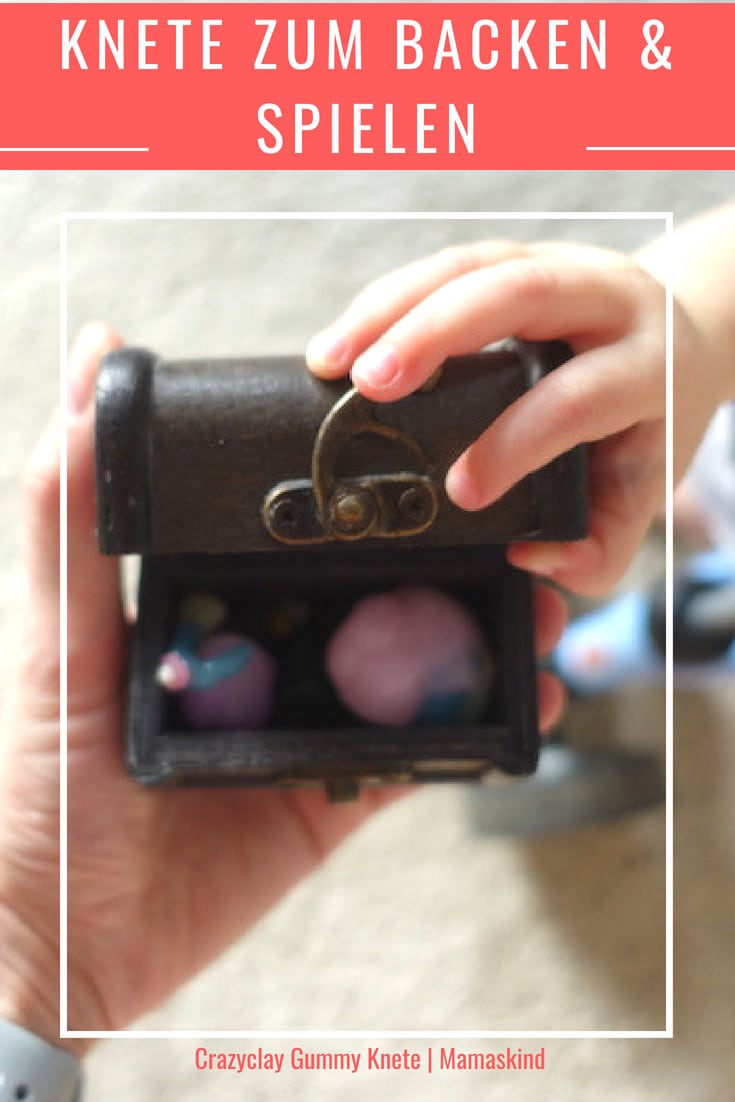 Knete zum Backen und Spielen - Gummy Knete als Thermo- & Leuchtknete von CrazyClay - Einfach eine Figur aus Knete formen, diese 10 min in den Ofen bei 200 Grad backen, auskühlen lassen und spielen! | Mehr Infos zu der tollen Back-Knete für Kinder gibt es auf Mamaskind.de