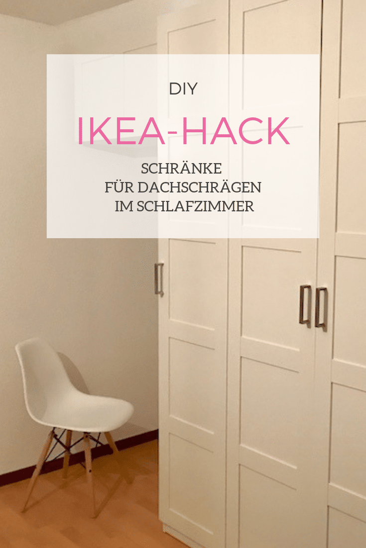 DIY - Unser IKEA-Hack für einen richtig coolen Einbau-Kleiderschrank unter der Dachschräge | Mehr Infos auf Mamaskind.de