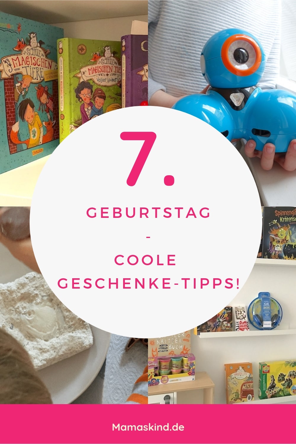 Geschenke-Tipps zum 7. Geburtstag | Was kann ich meinem Kind zum Geburtstag schenken? | Mehr Infos auf Mamaskind.de