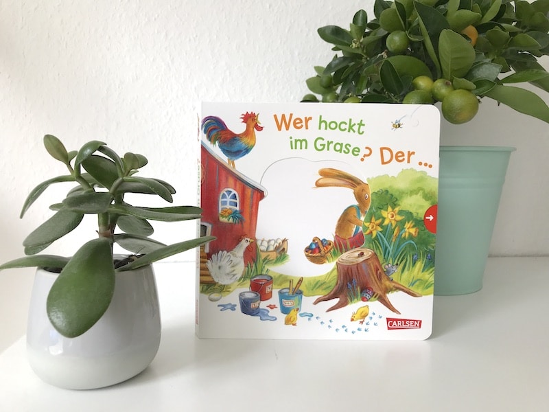 Rezension: Kinderbuch für Ostern: Wer hockt im Grase? Der ... Osterhase! | Mehr Infos zu Kinderbüchern auf Mamaskind.de