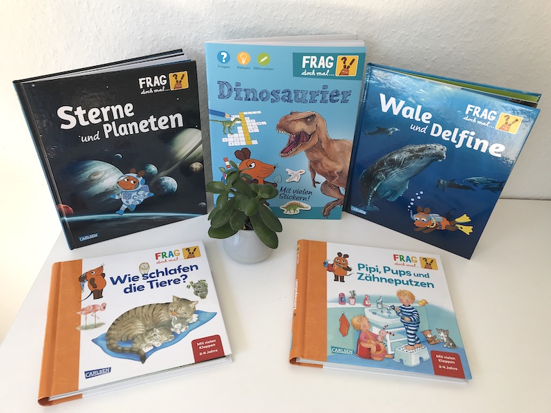 Carlsen Verlag: Frag doch mal... die Maus! Kinderbücher | Mehr Infos zu Kindersachbüchern auf Mamaskind.de