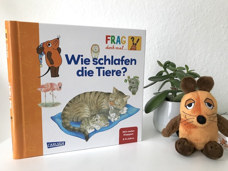 Rezension: Frag doch mal... die Maus! Wie schlafen die Tiere? | Mehr Infos zum Kindersachbuch für Kita-Kinder auf Mamaskind.de