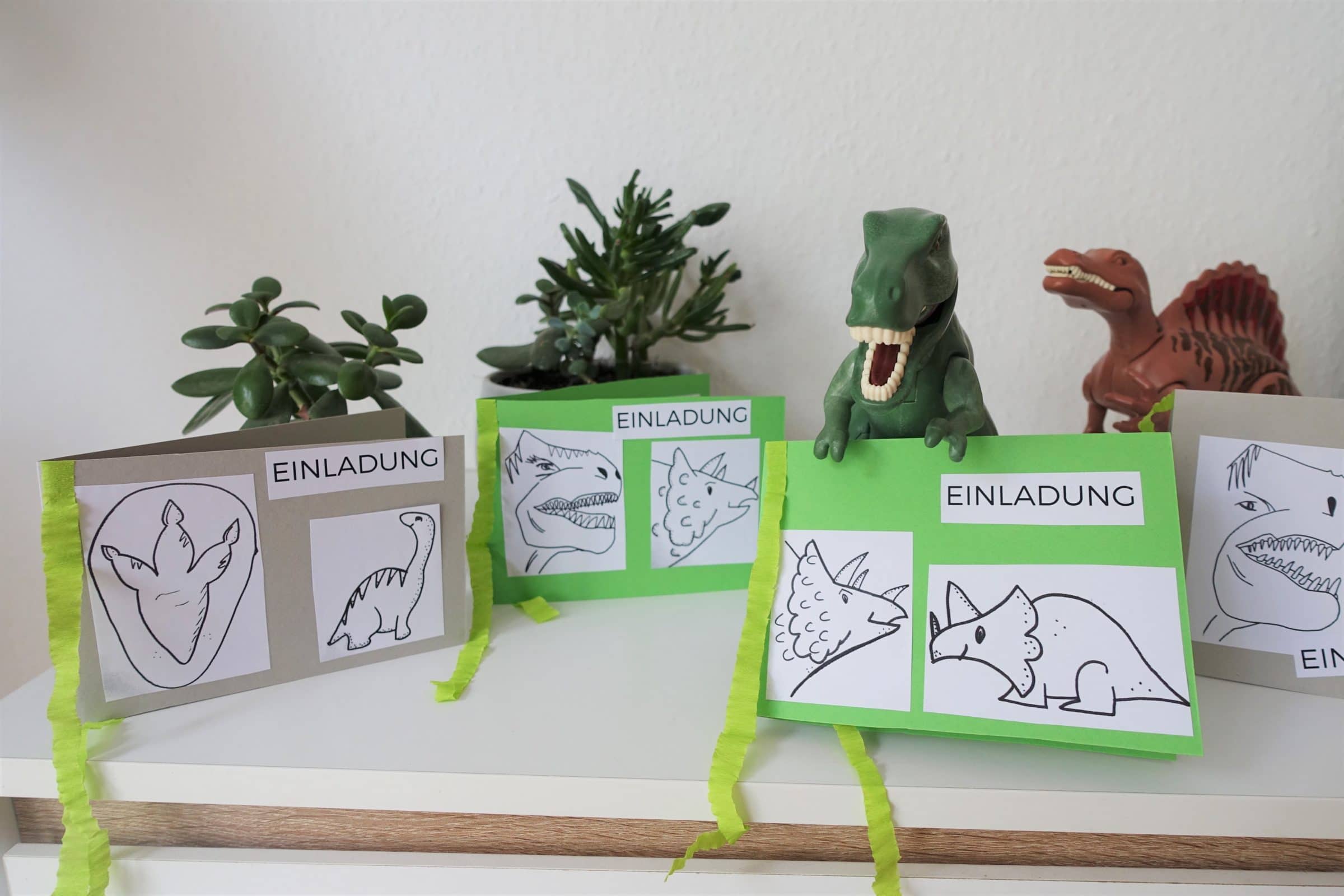 Dinosaurier-Party zum Kindergeburtstag
