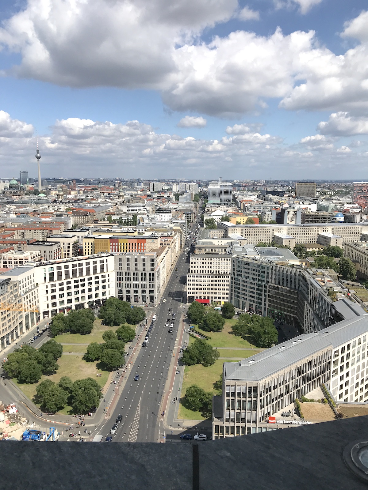 Beste Aussicht vom Panoramapunkt am Potsdamer Platz - Mamaskind.de