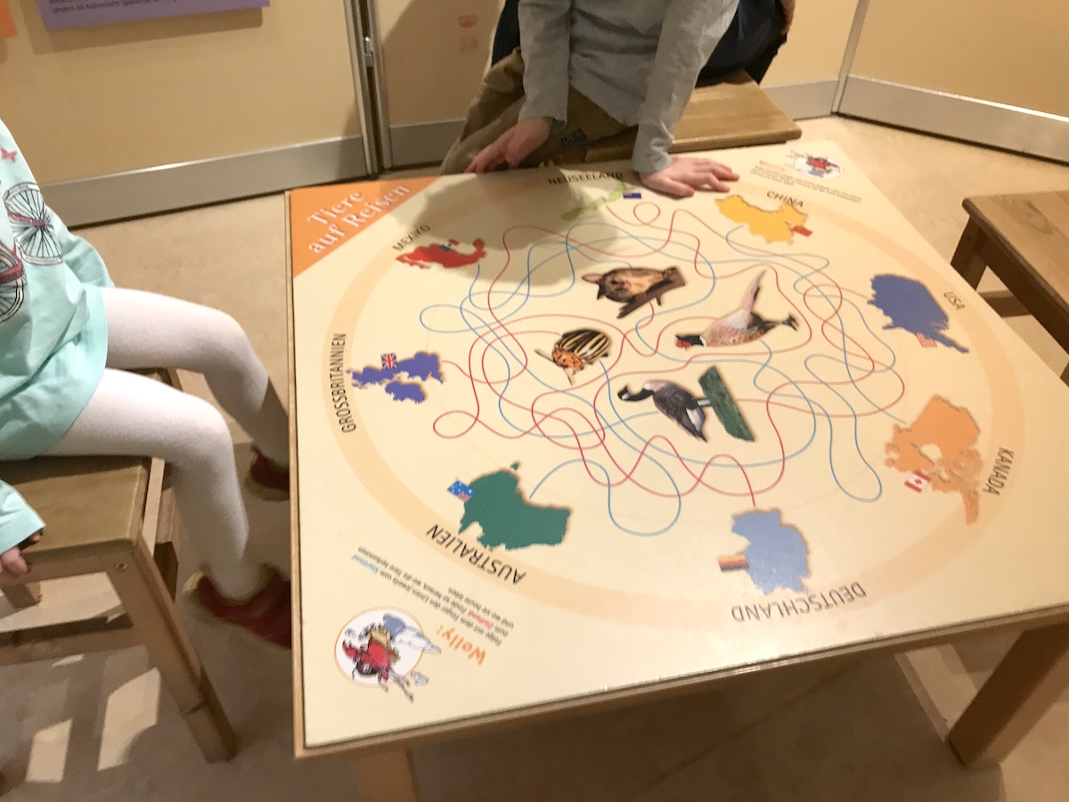 Naturkundemuseum Potsdam - Wir gelangen endlich zur Kinder-Ecke. Das wurde Zeit. - Mamaskind.de