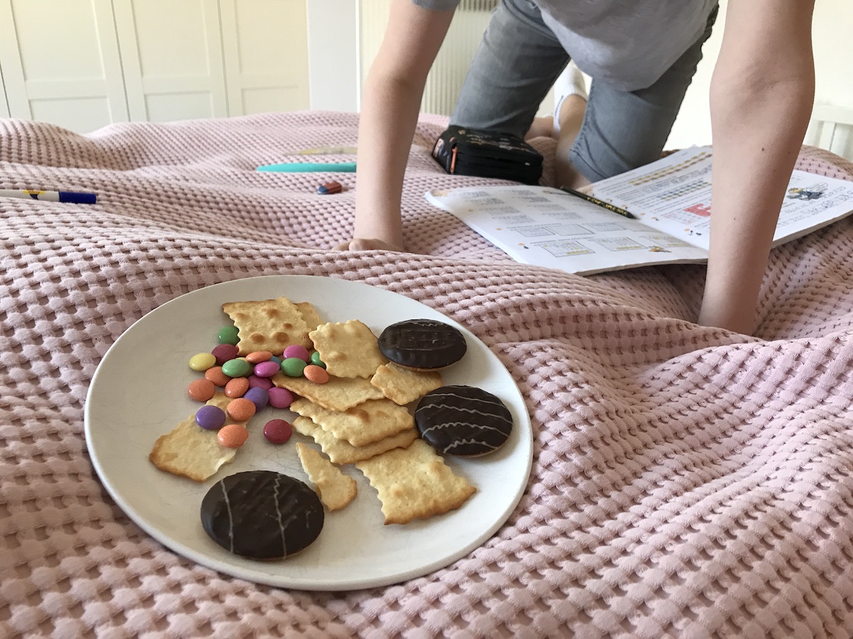 Snackteller zum Arbeiten und Lernen - Mamaskind.de