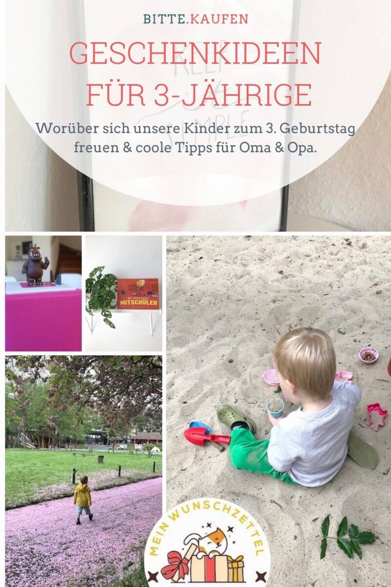 Coole Geschenkideen für 3-Jährige - bitte.kaufen Online-Wunschzettel