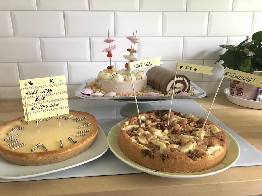 Kuchen zur Einschulung - Ideen zur Deko - Mamaskind.de