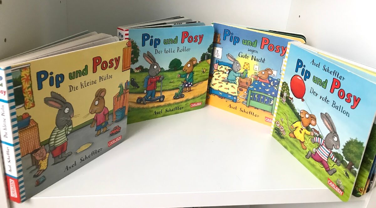 Bücher für Kinder ab 2 Jahren: Pip und Posy Reihe - Mamaskind.de