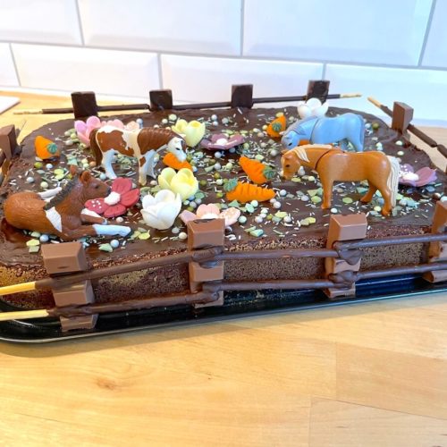 Rezept: Pferdekoppel-Kuchen zum Kindergeburtstag - Mamaskind.de