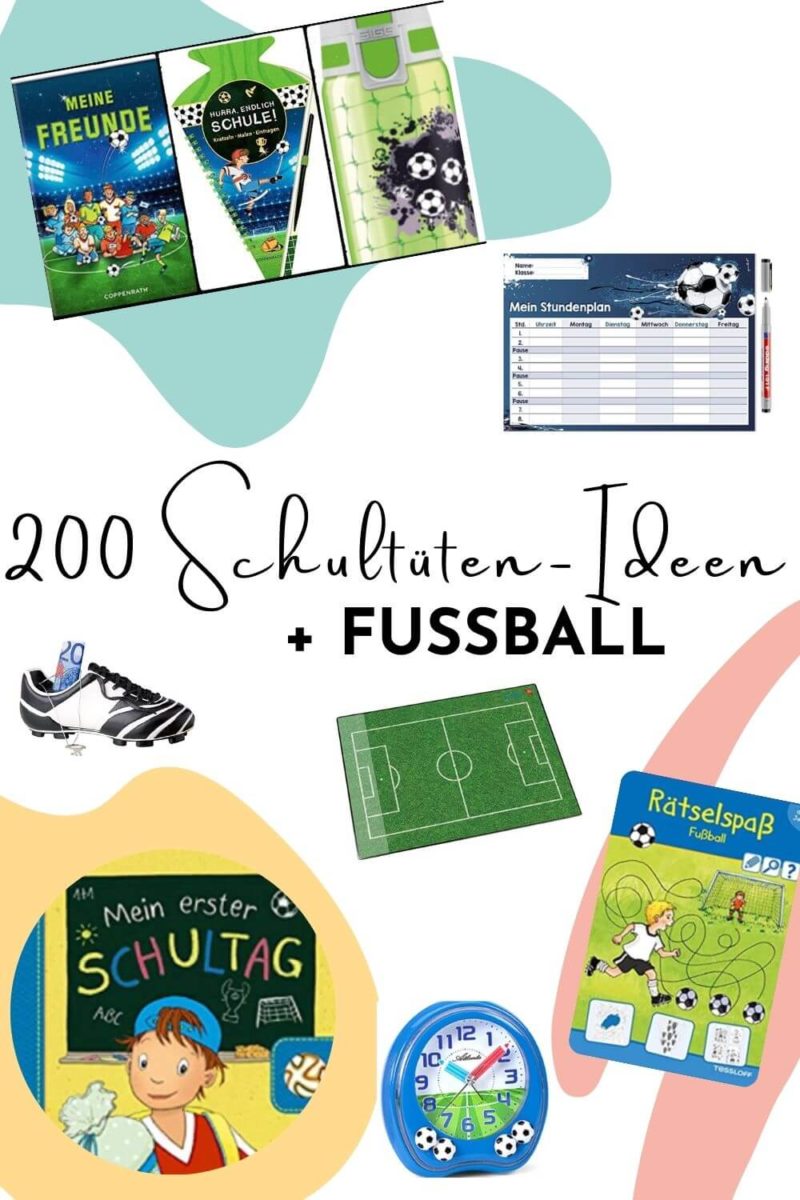 Dein Kind liebt Fußball? Schau dir die Schultüten-Fußball-Ideen an! - Mamaskind.de