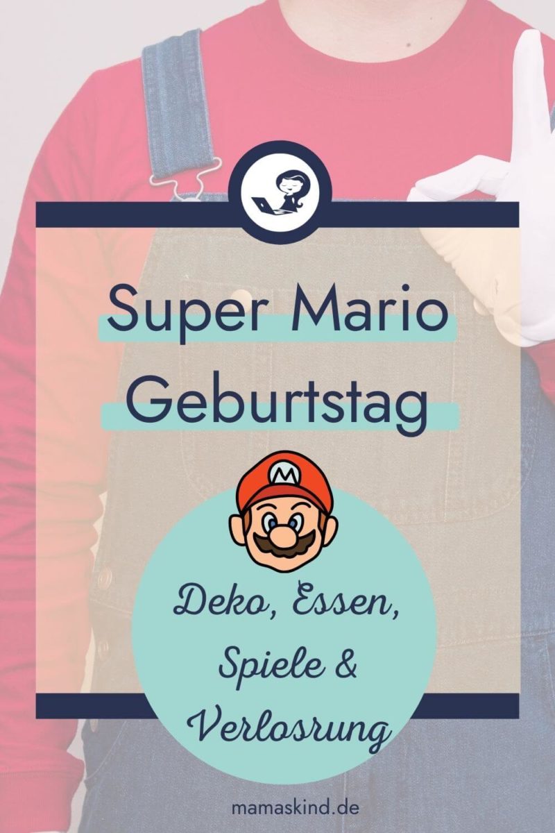 Super Mario Geburtstag - Deko, Essen, Spiele, & Verlosung - Mamaskind.de