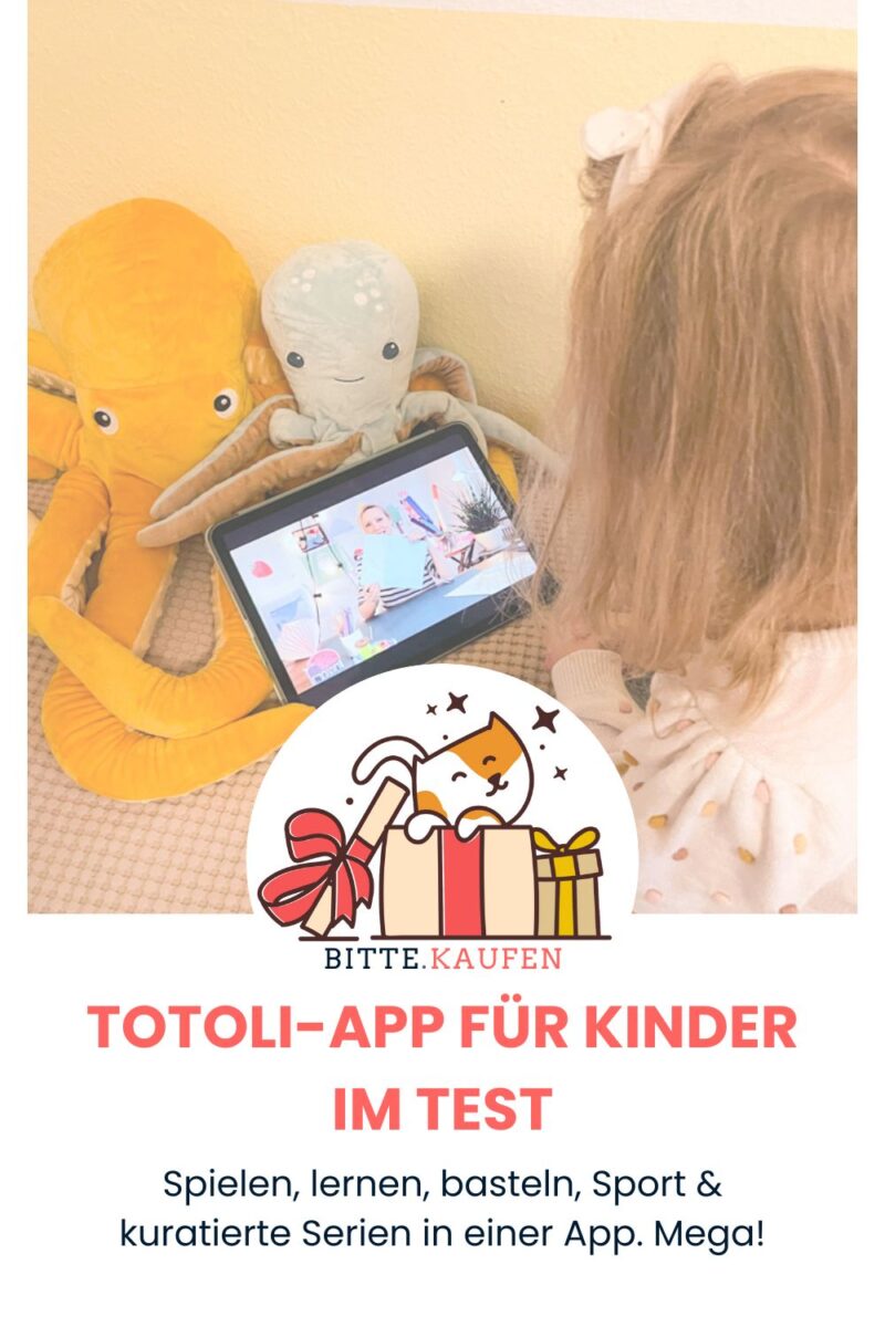 Totoli-App im Test: Spielen, lernen, basteln, Sport und kuratierte Serien in einer App! - bitte.kaufen