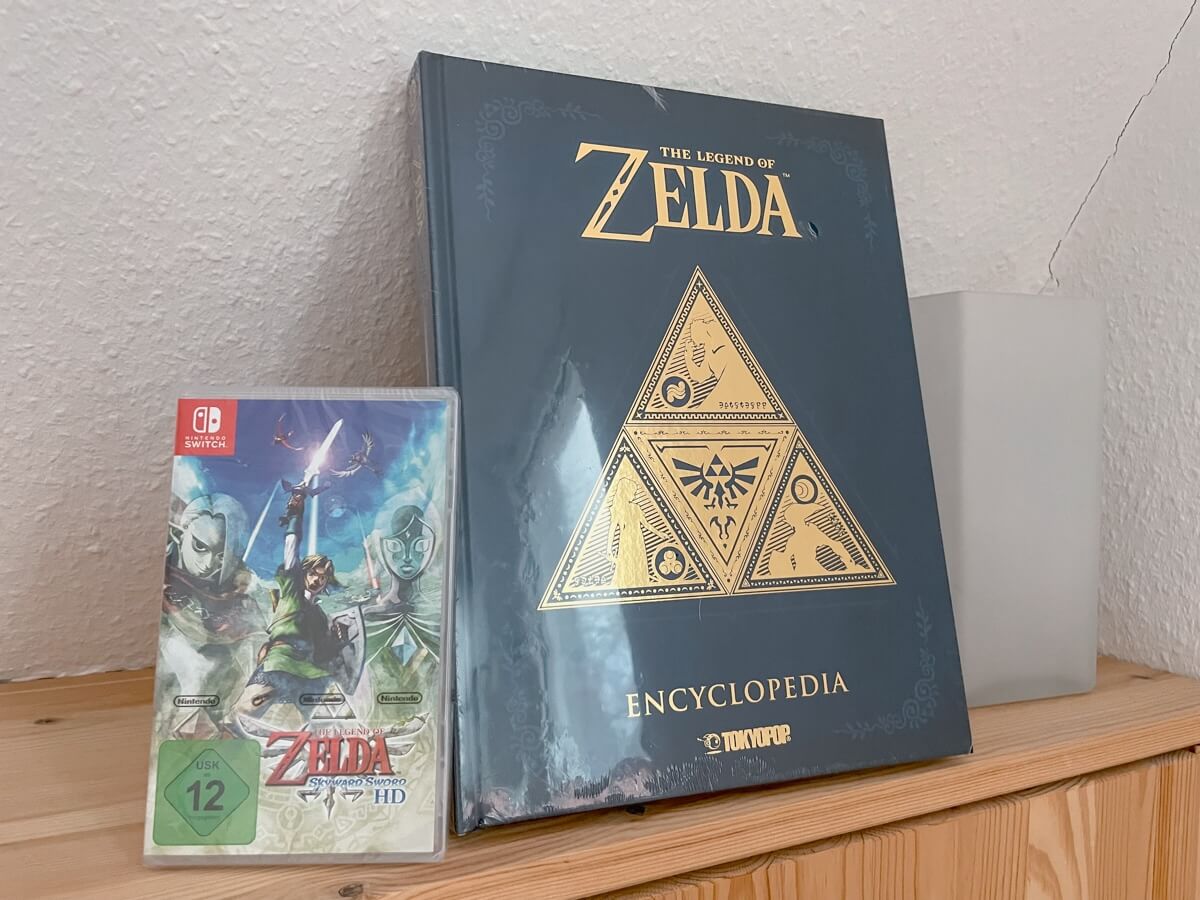 Tolle Geschenkidee für Zelda-Fans: Switch-Spiel und Zelda-Enzyklopädie - bitte.kaufen